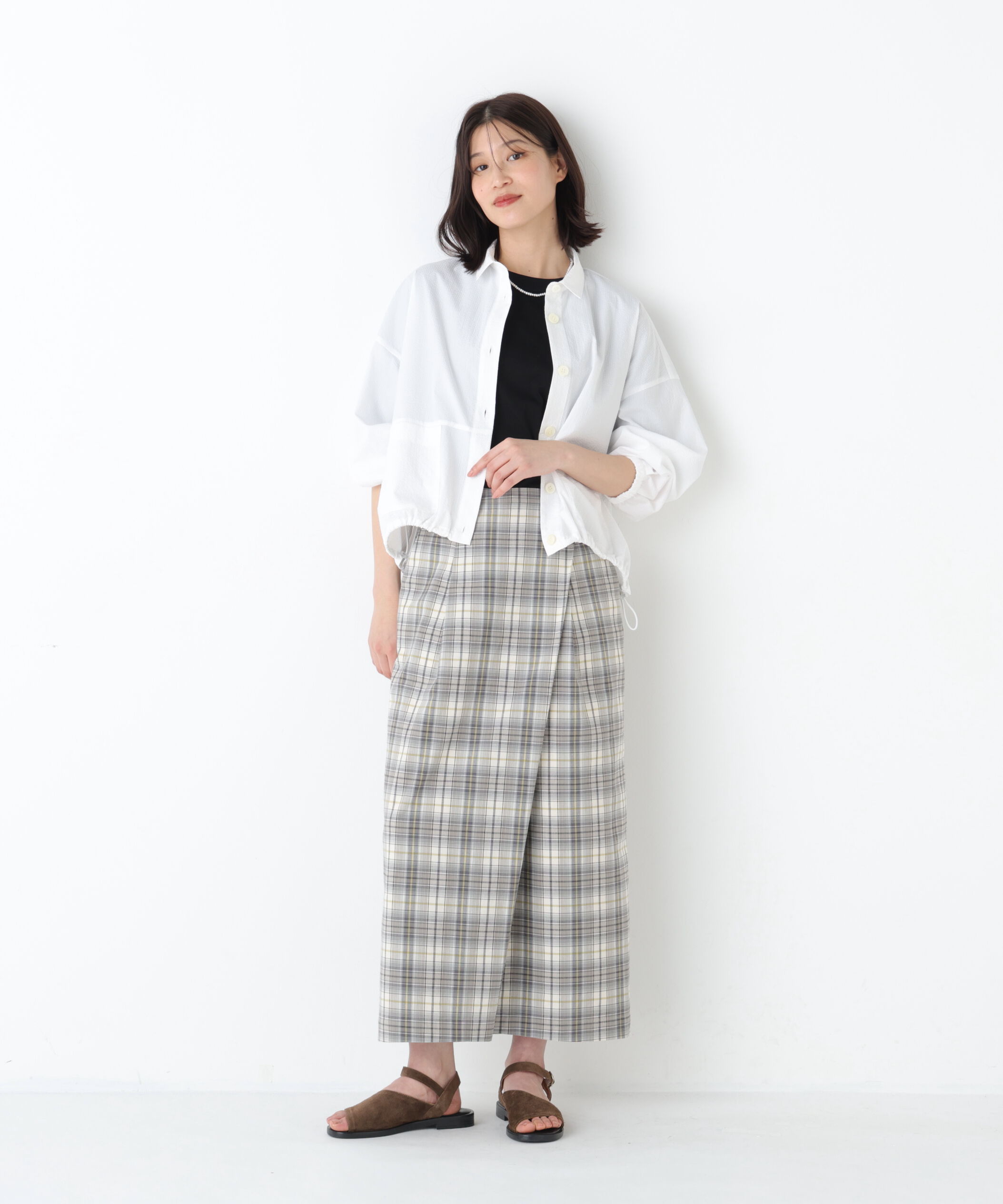  「◆サッカーシャツ羽織」|シャツ・ブラウス|