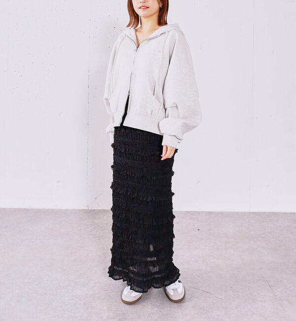 archives「シャーリングフリルタイトスカート」|スカート|