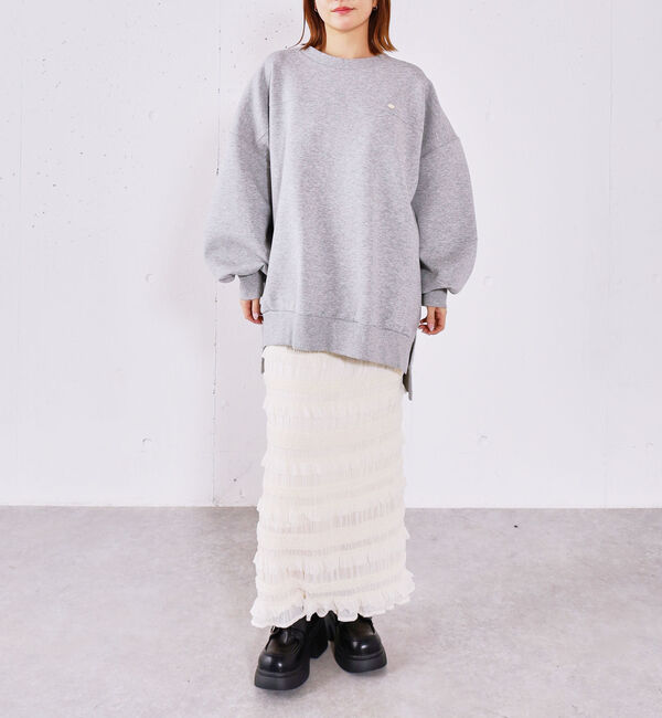 archives「シャーリングフリルタイトスカート」|スカート|