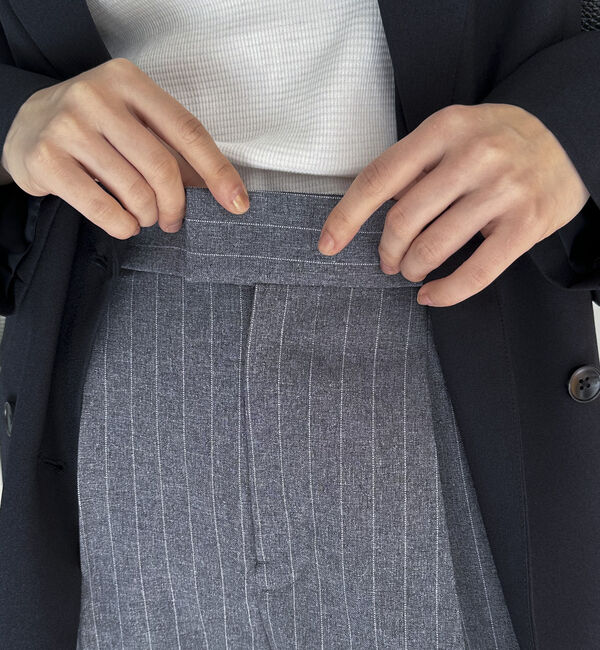 Doux archives「インスリットテーパードパンツ」|チノ|