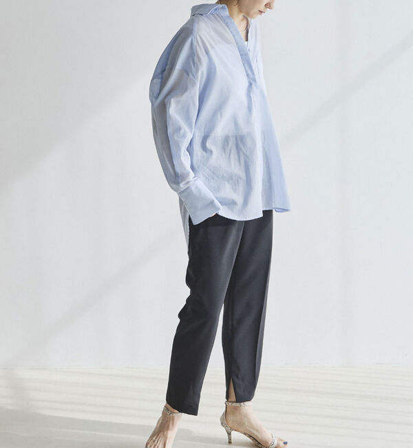 Doux archives「インスリットテーパードパンツ」|チノ|