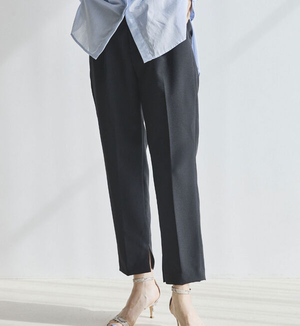 Doux archives「インスリットテーパードパンツ」|チノ|