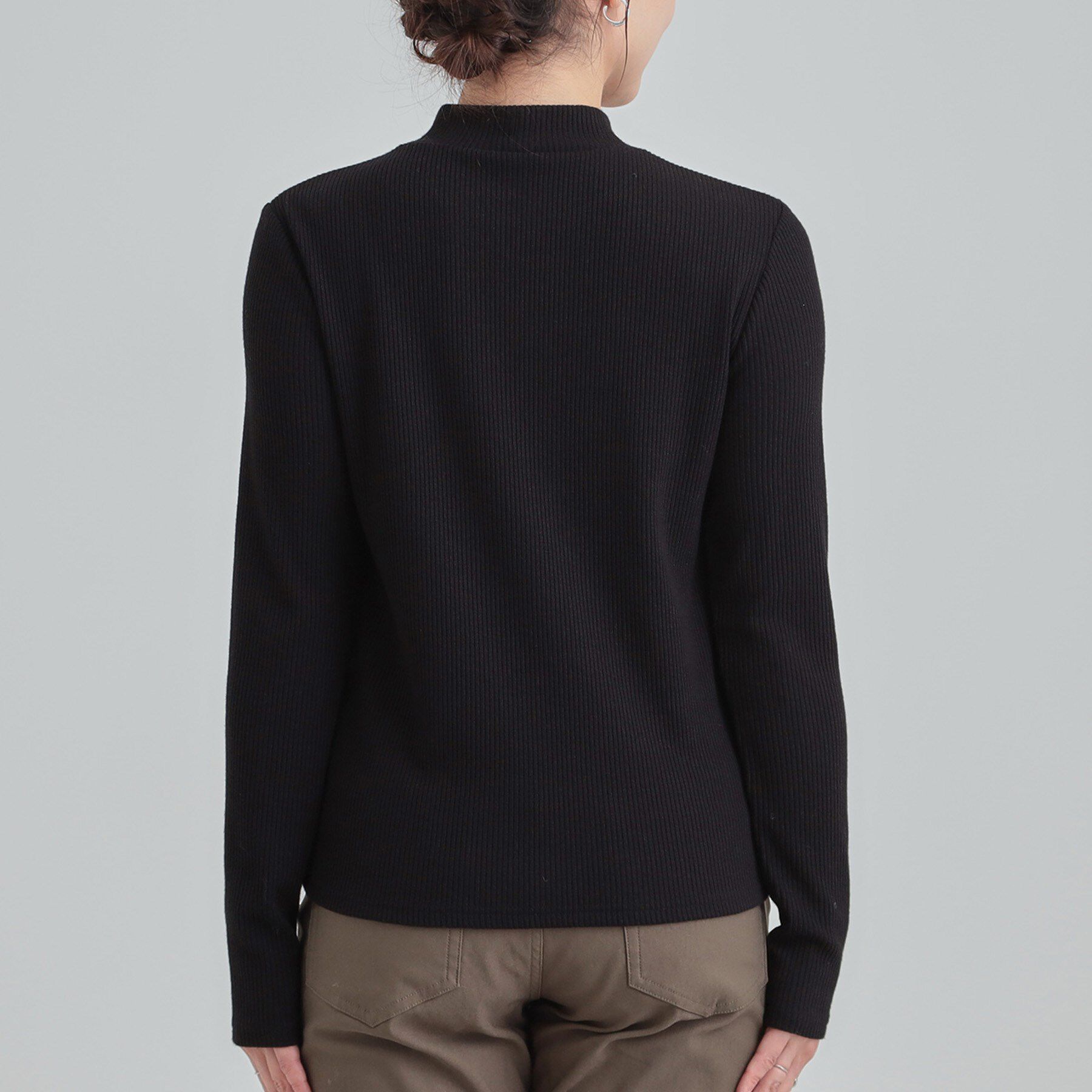 SHOO･LA･RUE「【2点セット/洗濯機可】時短でコーデが決まる ジャンドレ+リブインナー」|ワンピース|