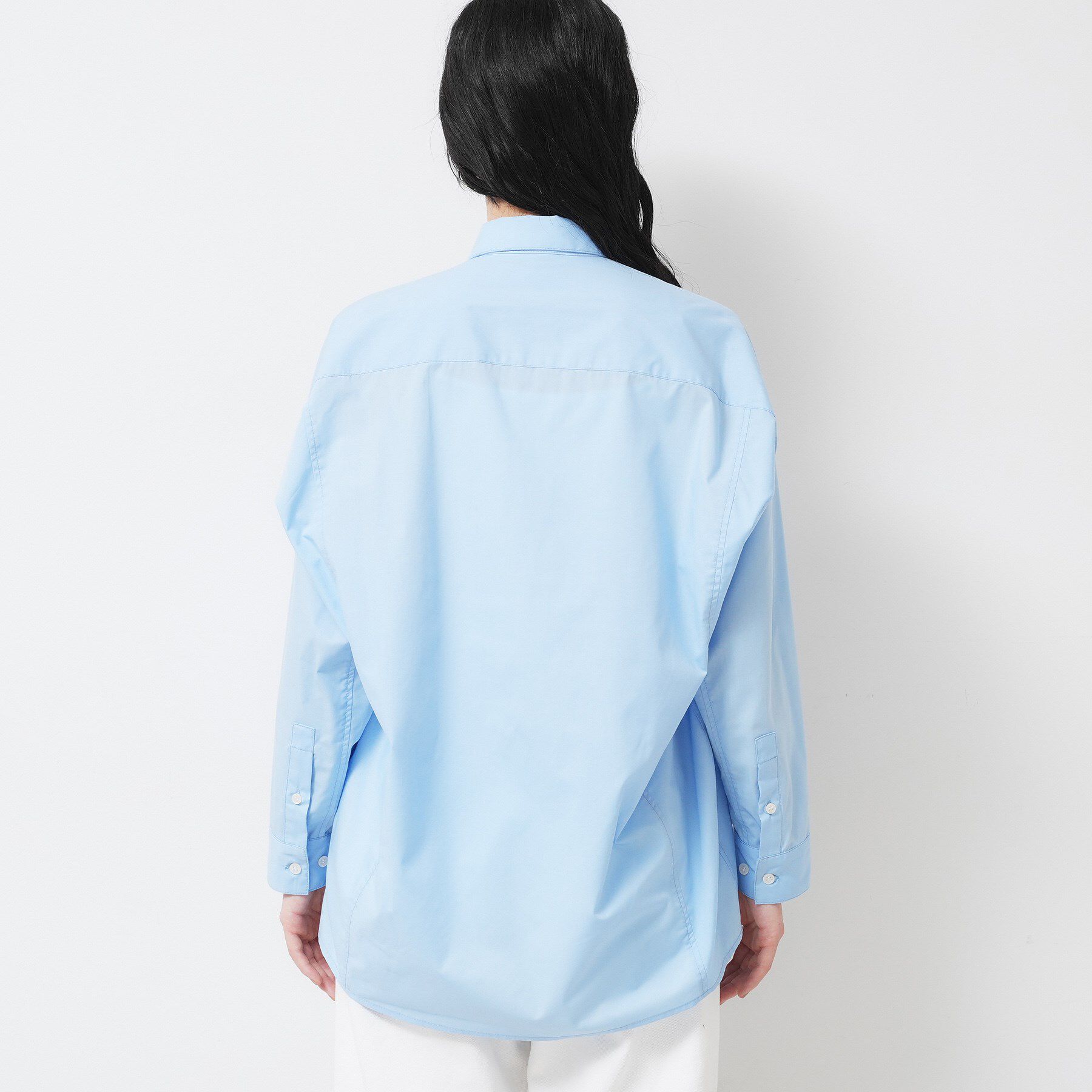 Dessin「【洗える】刺繍ロゴ入りオーバーシャツ」|シャツ・ブラウス|