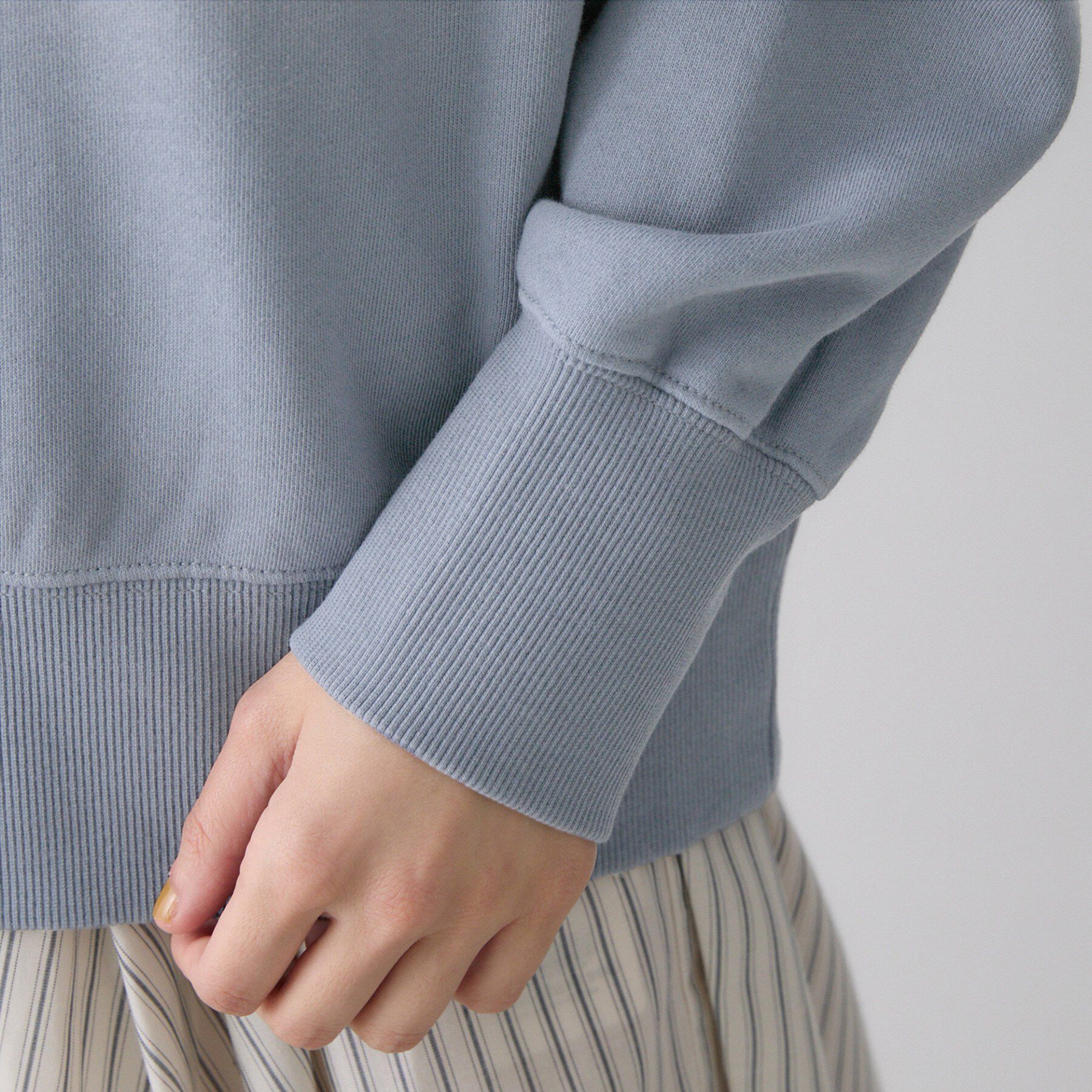 Dessin「【ユニセックス/洗える】ヴィンテージライク裏毛スウェット」|パーカー|