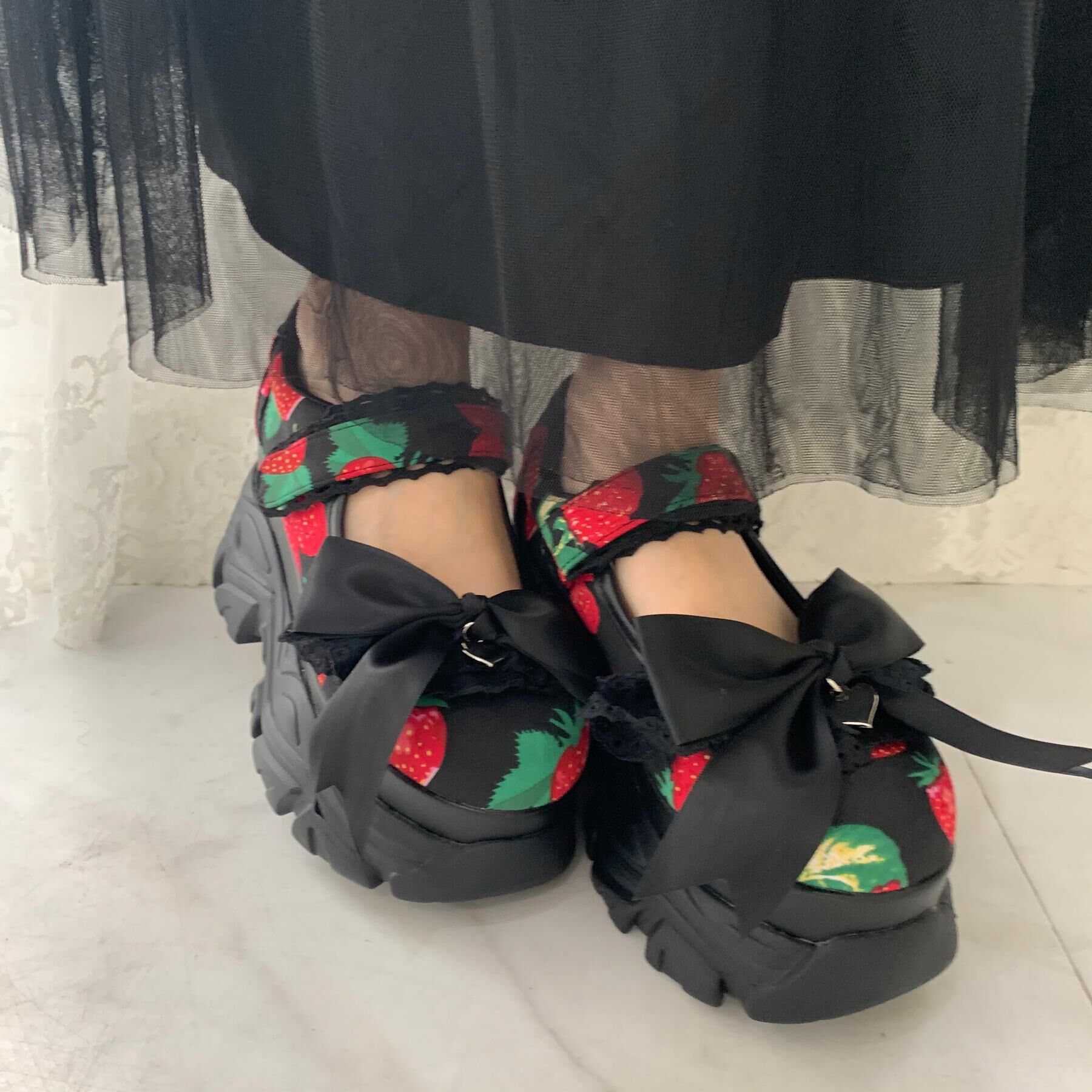 csT&P「夢見るシリーズ厚底2WAYスニーカー」|パンプス|