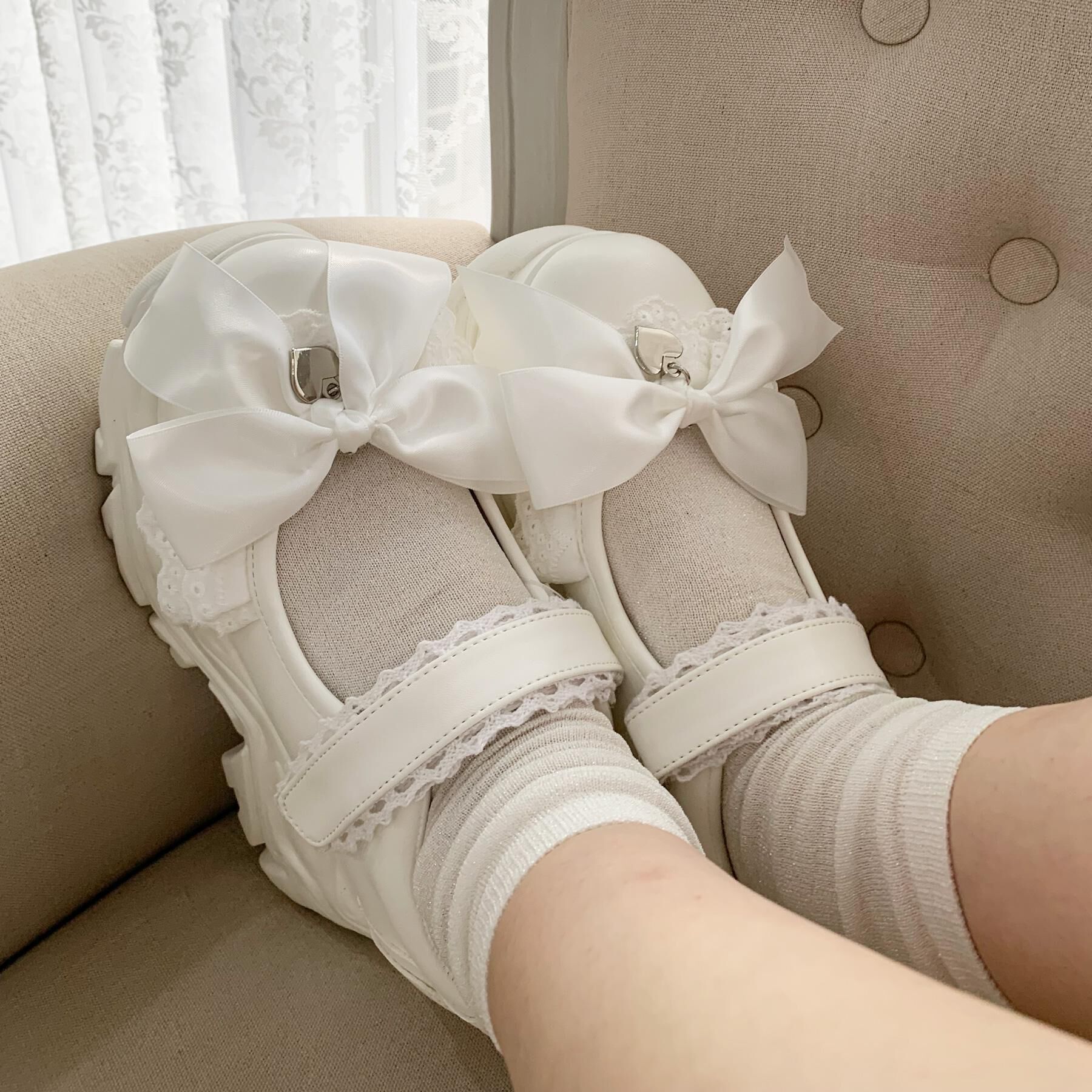 csT&P「夢見るシリーズ厚底2WAYスニーカー」|パンプス|