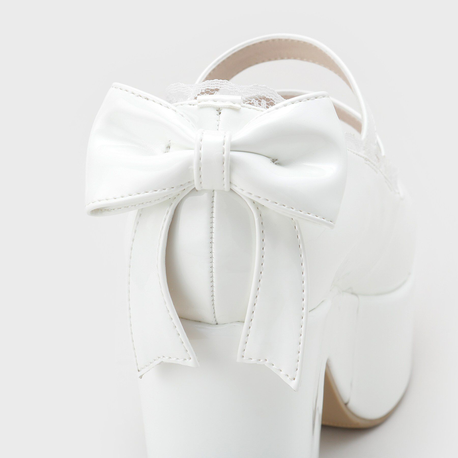 csT&P「厚底バックリボンパンプス」|パンプス|