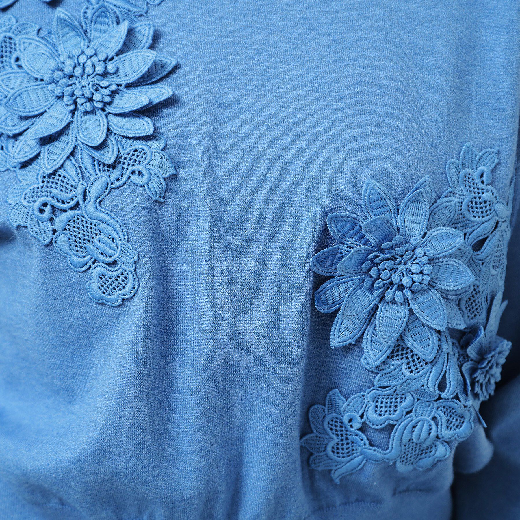 SunaUna「【COLLECTION LINE】レースニット」|ニット・セーター|