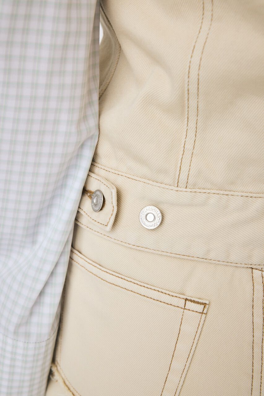 MOUSSY「DENIM BARE ビスチェ」|チューブトップ|