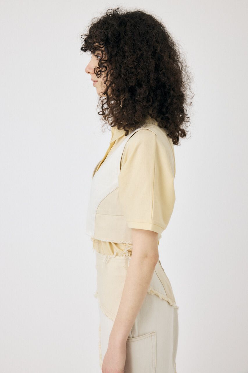 MOUSSY「DENIM ビスチェ」|チューブトップ|