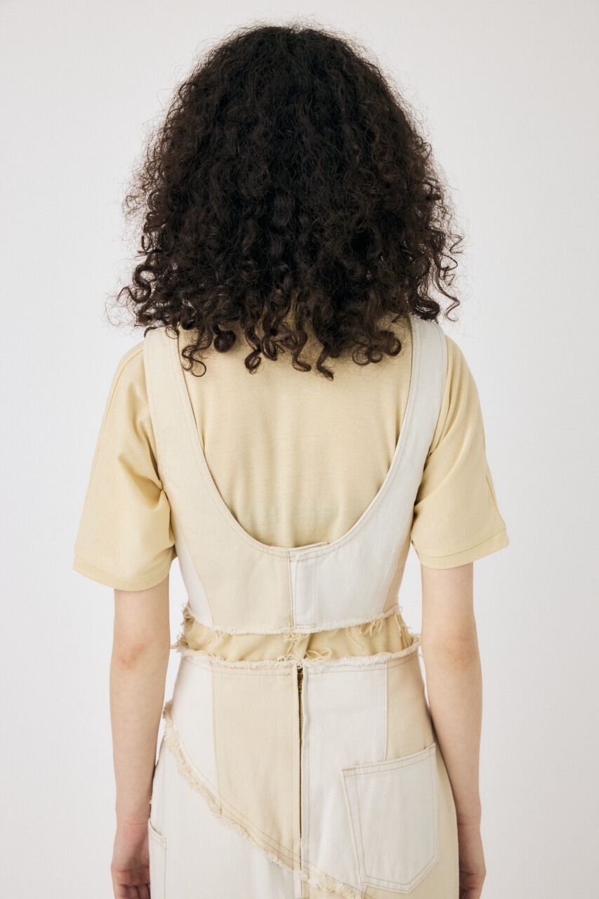 MOUSSY「DENIM ビスチェ」|チューブトップ|