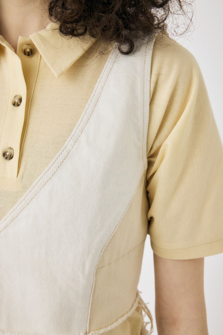 MOUSSY「DENIM ビスチェ」|チューブトップ|