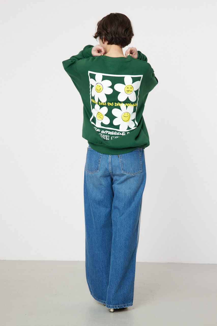 RODEO CROWNS「FOUR FLOWER スウェット」|パーカー|