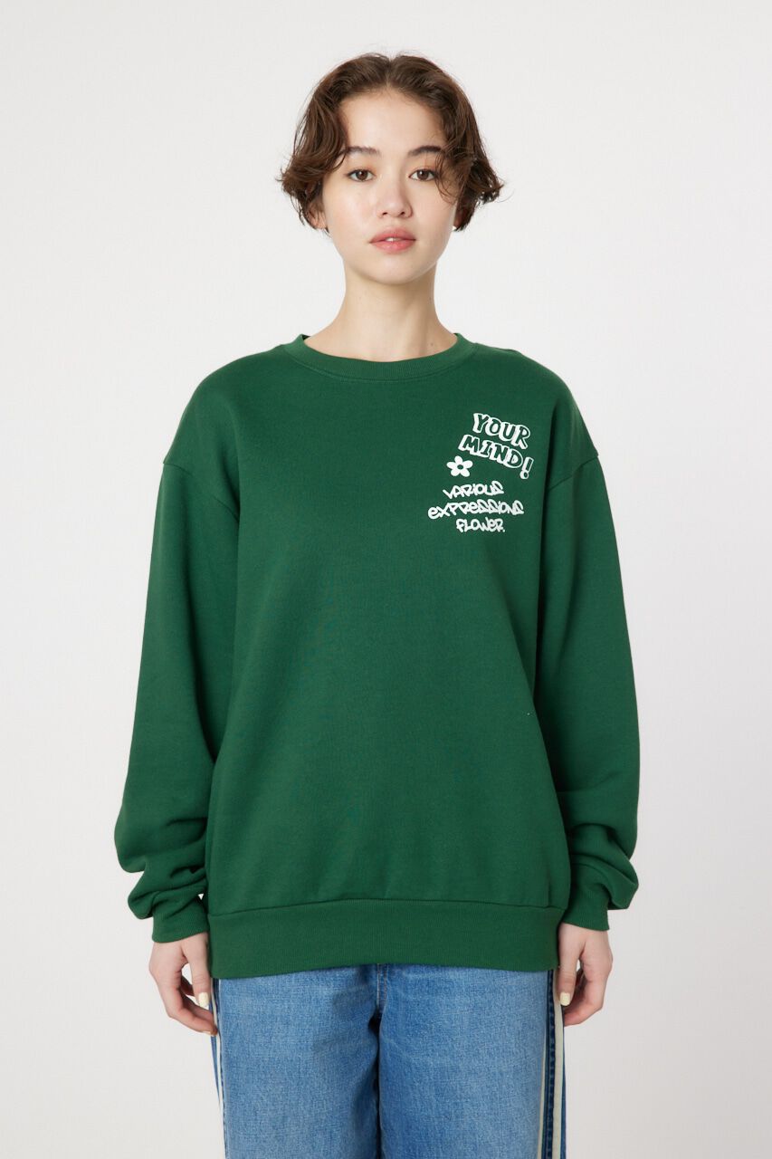 RODEO CROWNS「FOUR FLOWER スウェット」|パーカー|