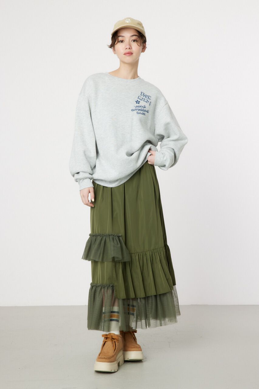 RODEO CROWNS「FOUR FLOWER スウェット」|パーカー|