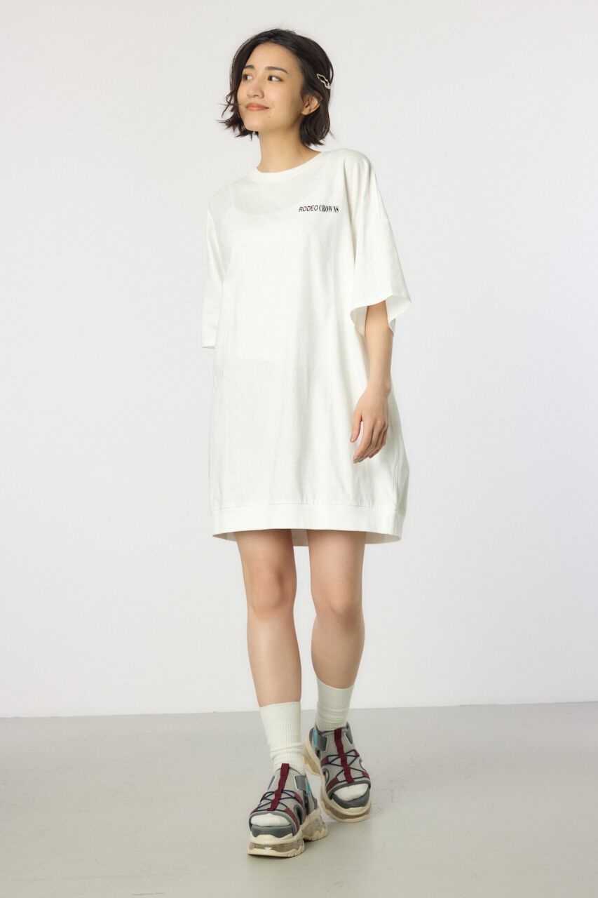 RODEO CROWNS「Flower Box Logoワンピース」|ワンピース|