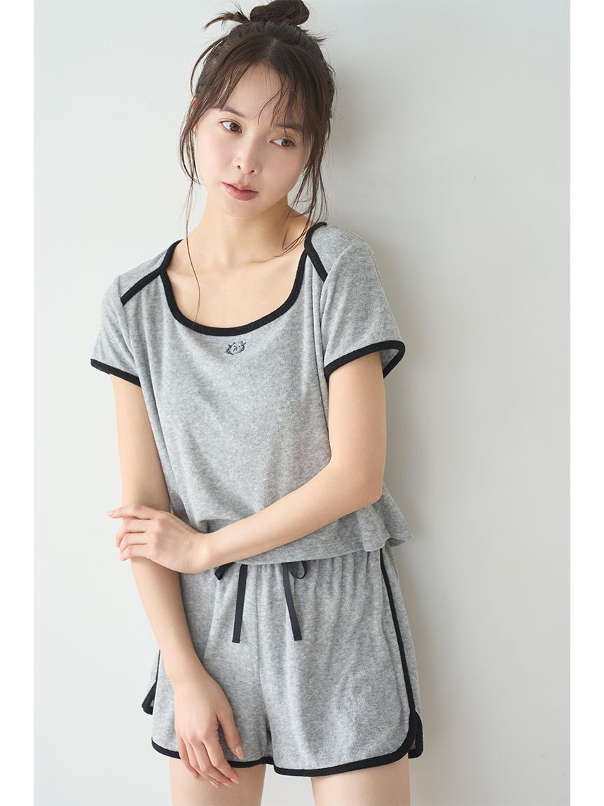 SNIDEL HOME「【sorbet light】【接触冷感】パイルセットアップ」|ルームウェア|