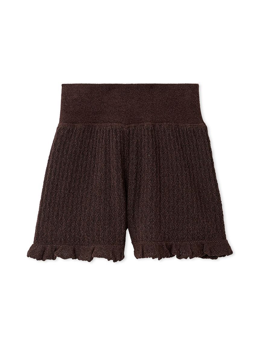 SNIDEL HOME「クロシェショートパンツ」|ルームウェア|