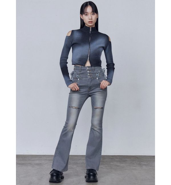 EMODA「【WEB限定カラー登場！】エアバルキーカットオフスニーカー」|スニーカー|