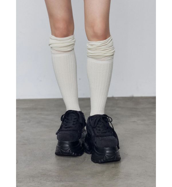 EMODA「【WEB限定カラー登場！】エアバルキーカットオフスニーカー」|スニーカー|