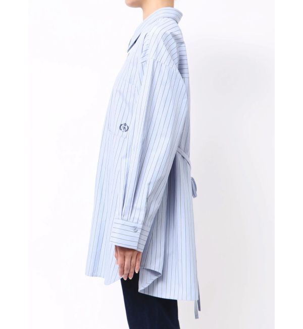 MERCURYDUO「ワンポイント エンブロイダリーボーイフレンドシャツ」|シャツ・ブラウス|