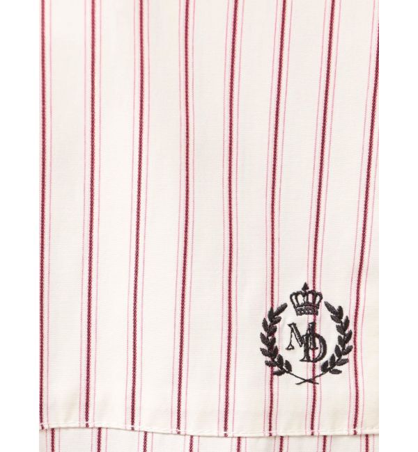 MERCURYDUO「ワンポイント エンブロイダリーボーイフレンドシャツ」|シャツ・ブラウス|