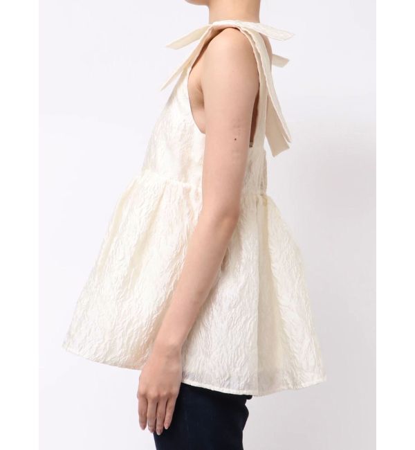 MERCURYDUO「ボリュームペプラムチュニック」|シャツ・ブラウス|