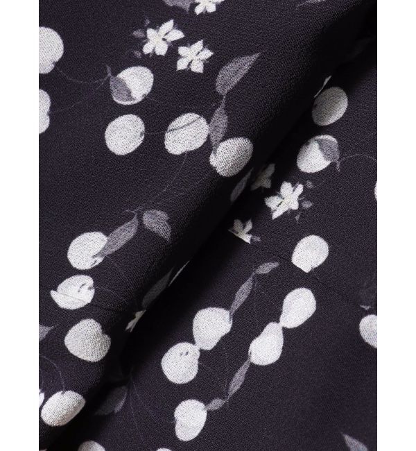 MERCURYDUO「ダブルラッフルバイカラーパイピングブラウス」|シャツ・ブラウス|