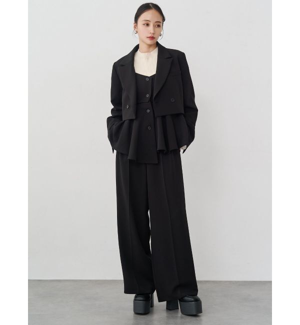 MURUA「フロントベルトワイドパンツ【セット販売対象】」|その他|