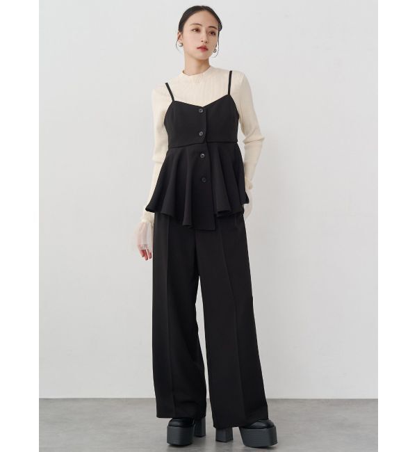 MURUA「フロントベルトワイドパンツ【セット販売対象】」|その他|