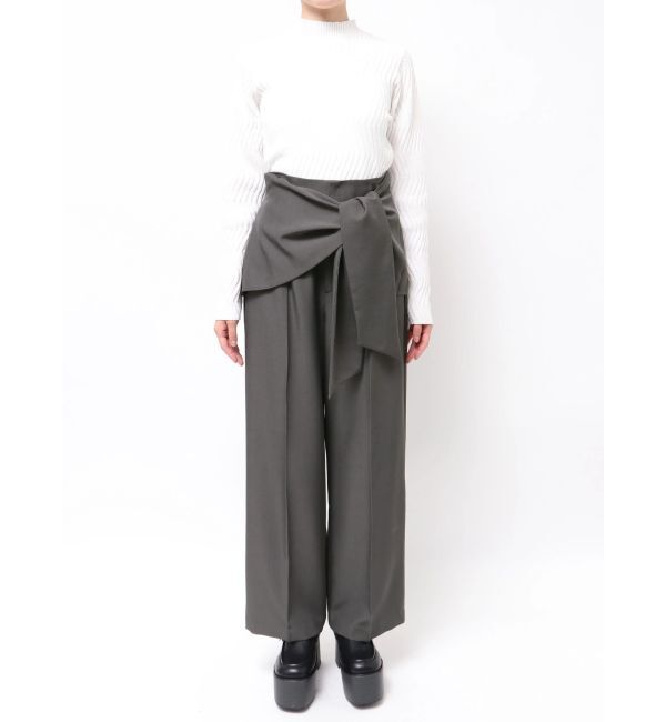 MURUA「ウエストデザインワイドパンツ」|その他|