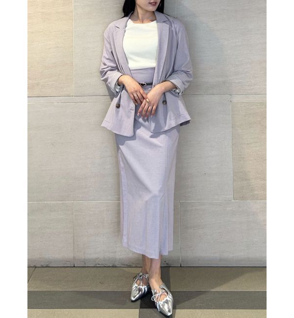 LAGUNAMOON「ベルトセットIラインスカート」|スカート|