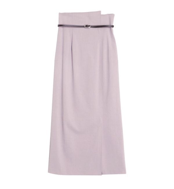 LAGUNAMOON「ベルトセットIラインスカート」|スカート|