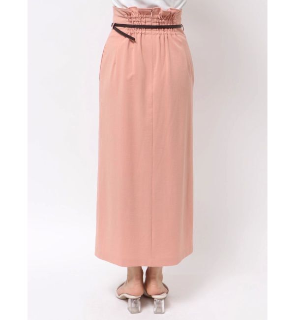 LAGUNAMOON「ベルトセットIラインスカート」|スカート|