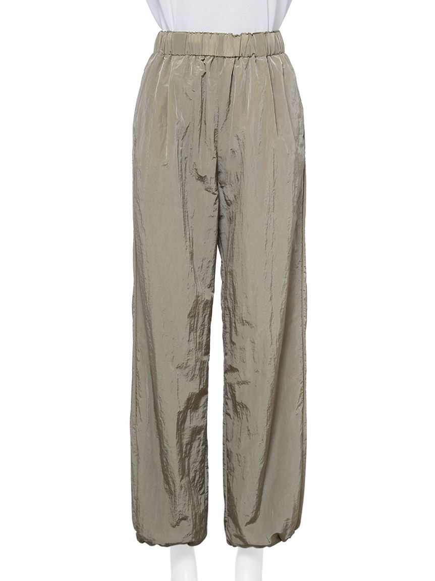 Mila Owen「ナイロンロングパンツ」|チノ|