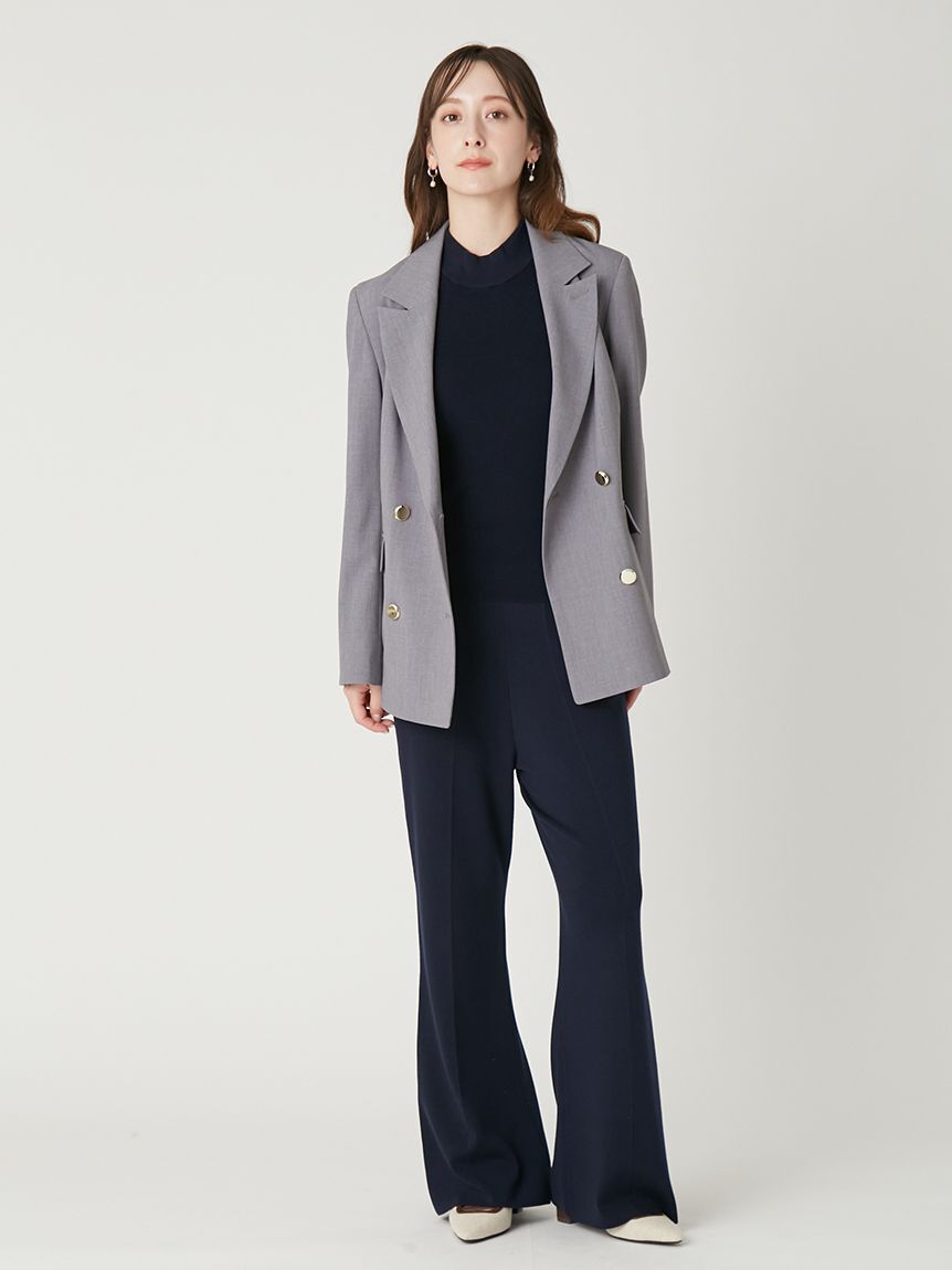 FRAY I.D「ダブルブレストシンプルジャケット／ウォッシャブル」|テーラードジャケット|