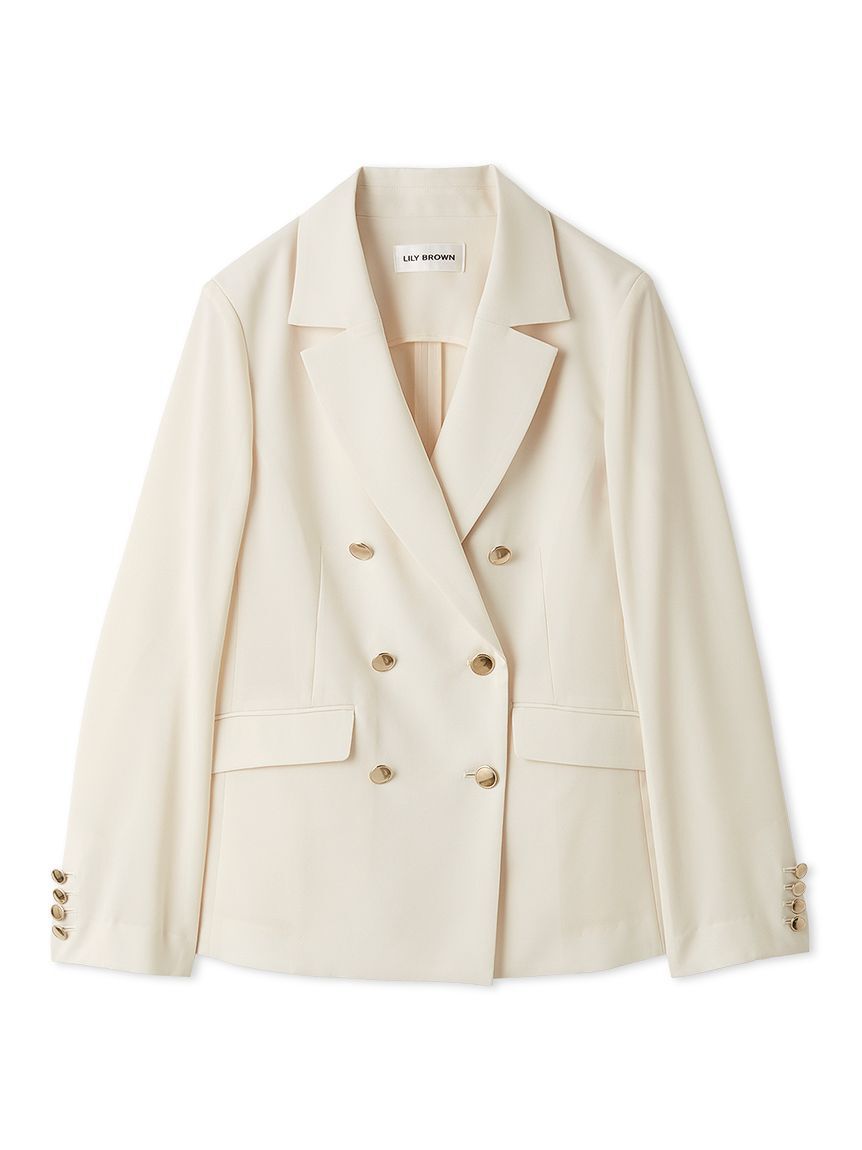 LILY BROWN「アンコンダブルブレストジャケット」|テーラードジャケット|IVR
