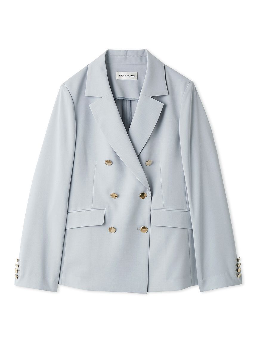 LILY BROWN「アンコンダブルブレストジャケット」|テーラードジャケット|