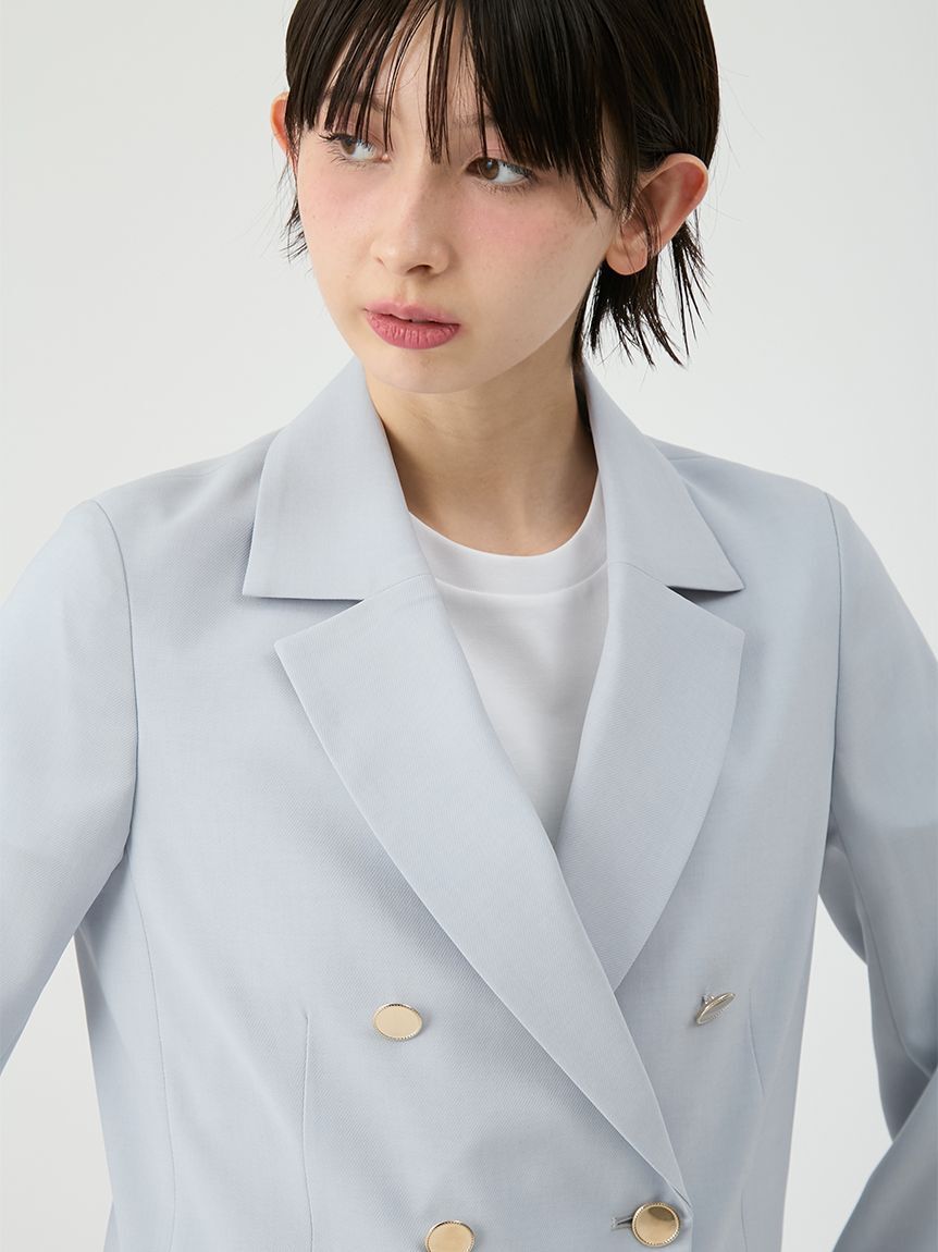 LILY BROWN「アンコンダブルブレストジャケット」|テーラードジャケット|