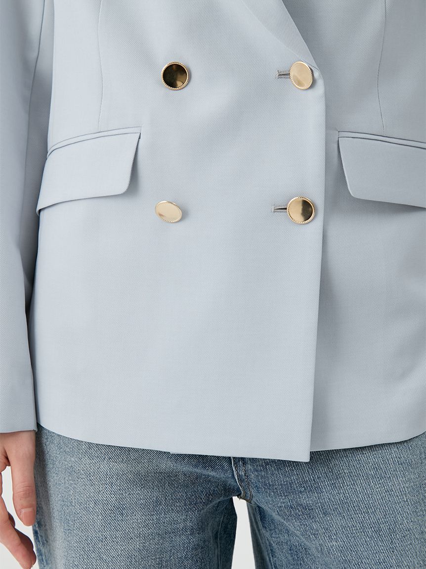 LILY BROWN「アンコンダブルブレストジャケット」|テーラードジャケット|