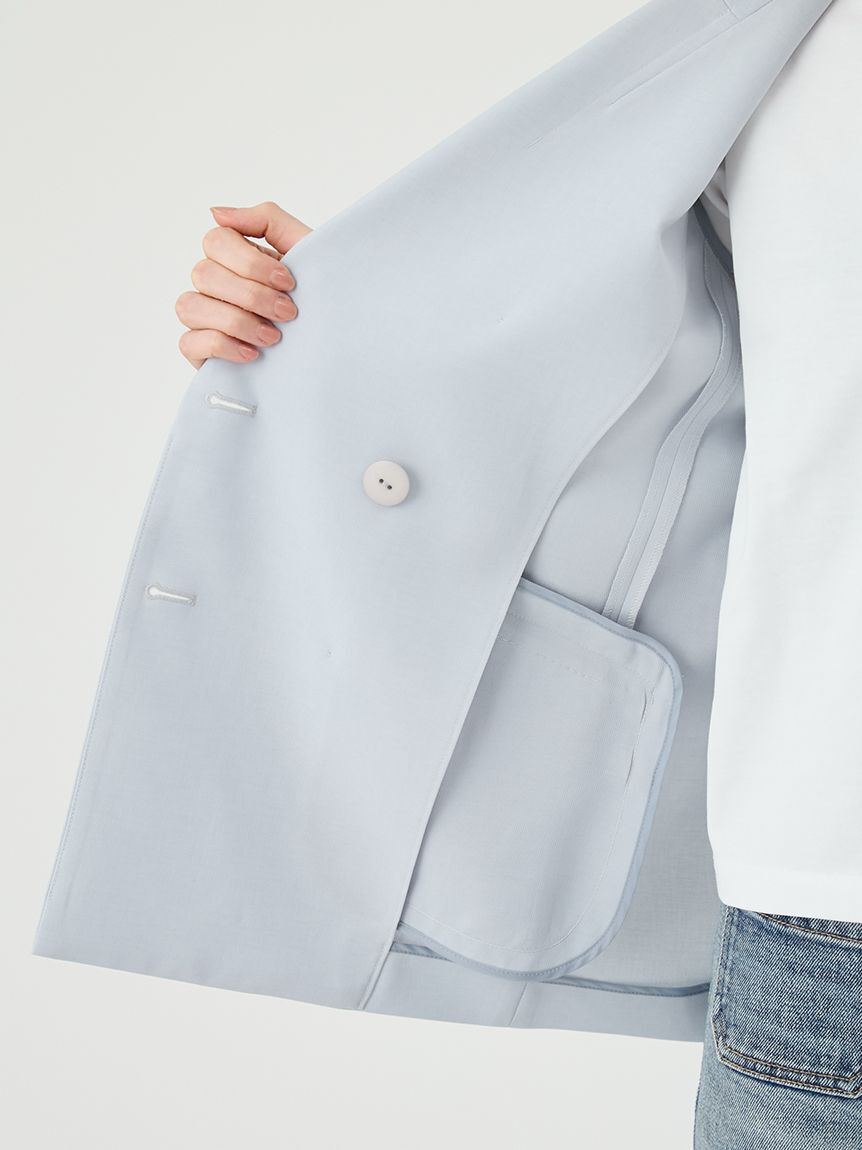 LILY BROWN「アンコンダブルブレストジャケット」|テーラードジャケット|