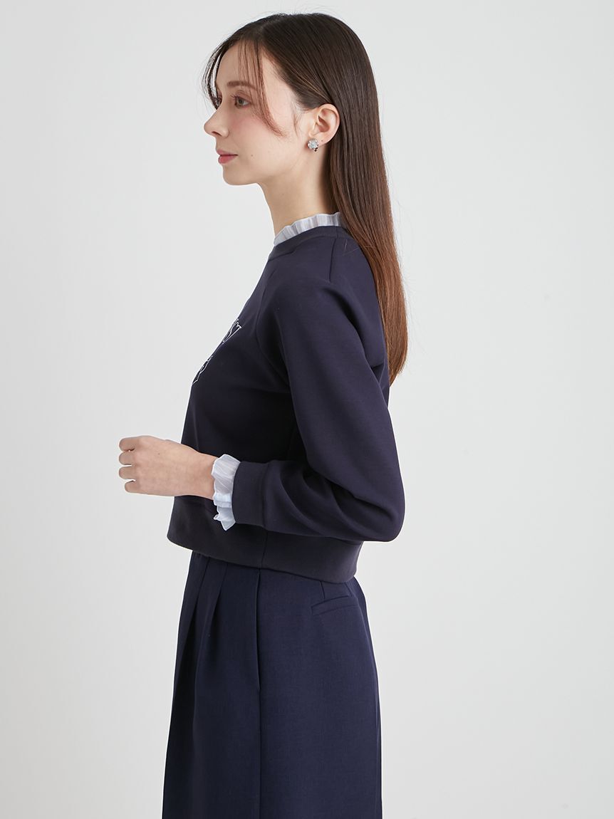 CELFORD「【洗える】デタッチャブルスウェットトップス」|スウェット・ジャージ|