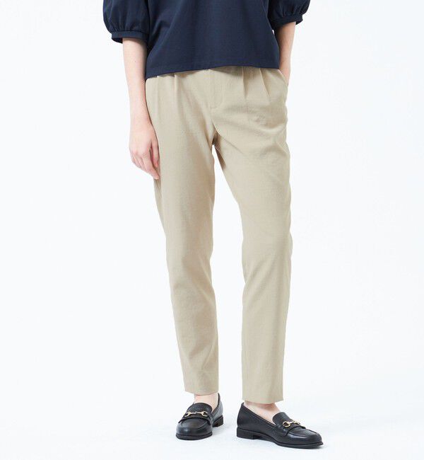 MACKINTOSH PHILOSOPHY「【2025年春夏モデル】DRY OXFORD テーパードパンツ」|スラックス|ベージュ