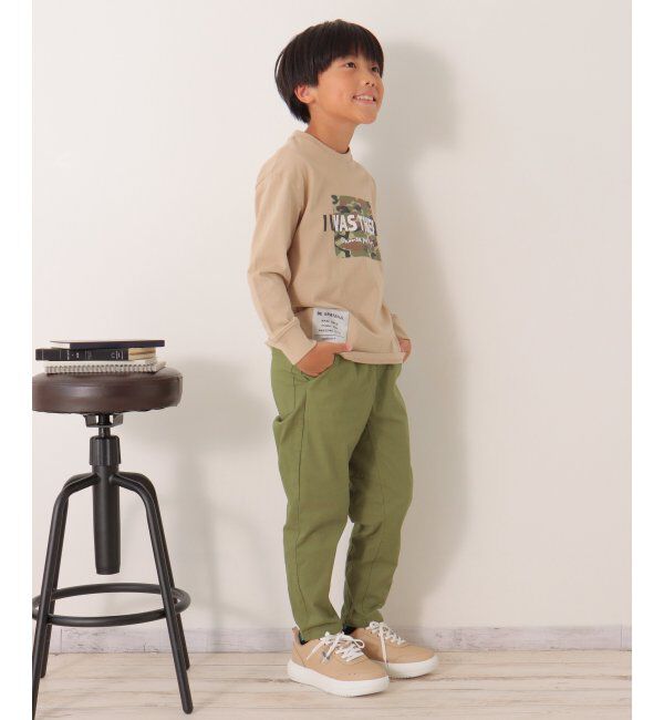 ikka kids「ストレッチゆるテーパードパンツ」|その他|