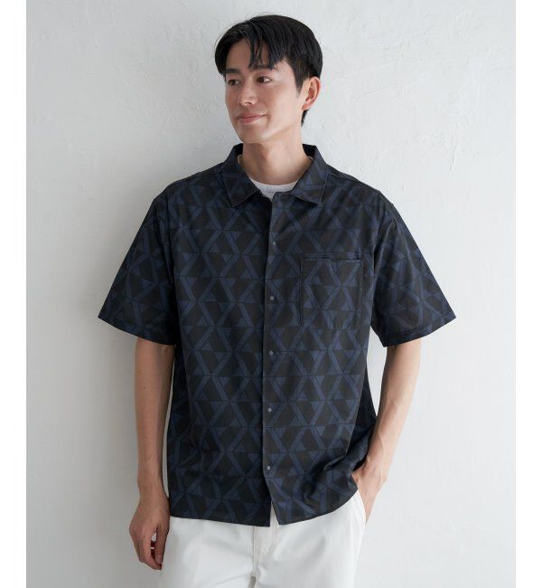 ikka「【吸水速乾／セットアップ対応】GOKU楽AIRレギュラーシャツ」|シャツ・ブラウス|