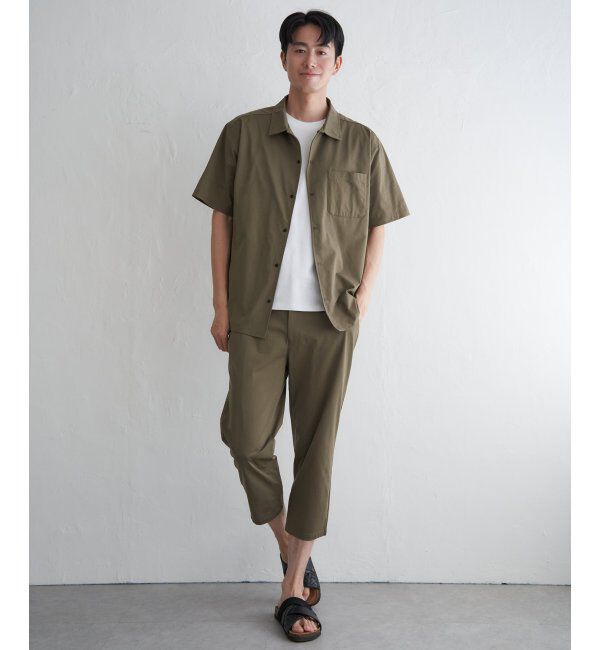 ikka「【吸水速乾／セットアップ対応】GOKU楽AIRレギュラーシャツ」|シャツ・ブラウス|