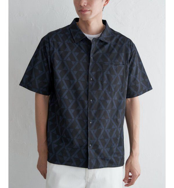 ikka「【吸水速乾／セットアップ対応】GOKU楽AIRレギュラーシャツ」|シャツ・ブラウス|