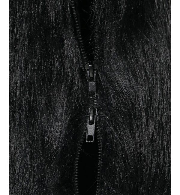 VENCE share style「フェイクファーショート丈ジレ」|その他|