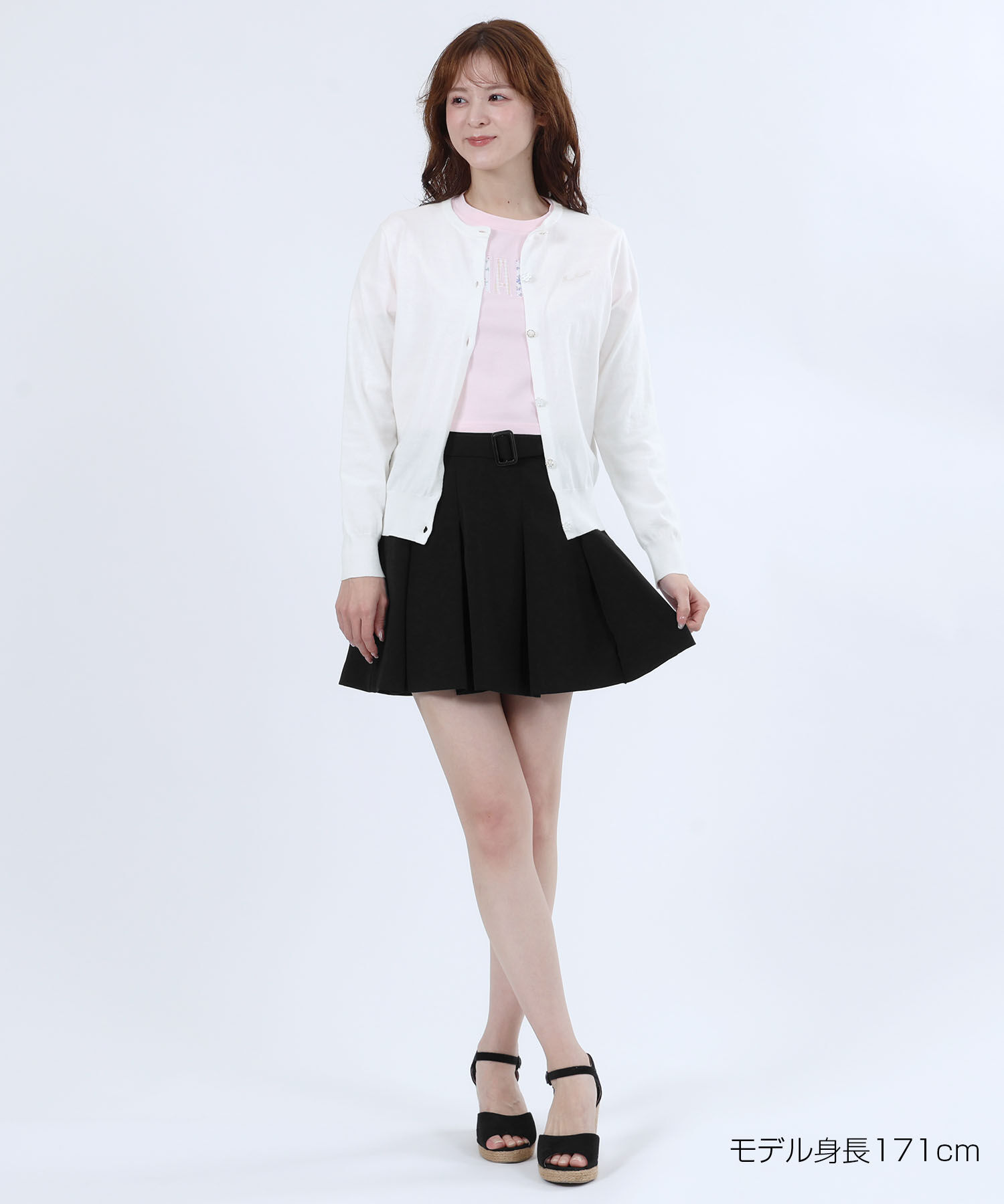 MARY QUANT「ビジューボタン カーディガン」|カーディガン|